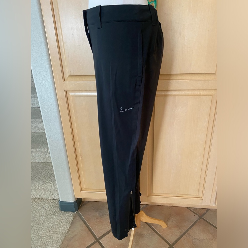 Nike Storm Fit Women’s Large Black Waterproof Golf Pants original $190
